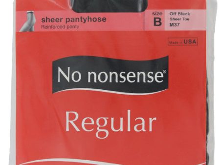 NO NONSENSE - Regular Pantyhose Off Black Size B - 1 Pair Discount