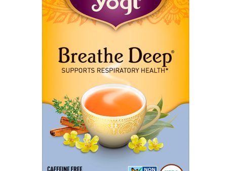 YOGI TEA - Breathe Deep Tea - 6 x 16 Tea Bags Discount