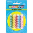 UNIQUE - Diamond Dot Birthday Candles - 20 Candles Online Sale