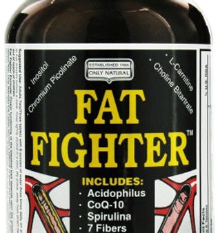 ONLY NATURAL - Fat Fighter - 120 Tablets Hot on Sale