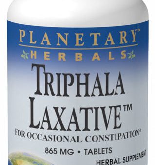 PLANETARY HERBALS - Triphala Laxative 865 mg - 240 Tablets Supply