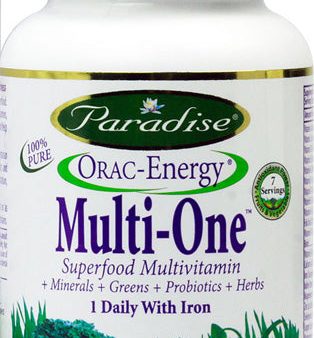 PARADISE - Orac-Energy Multi-One with Iron - 60 Vegetarian Capsules on Sale