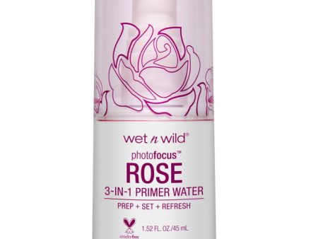 WET N WILD - Photo Focus Primer Water, Rose Addiction - 1.52 fl. oz. (45 ml) For Cheap