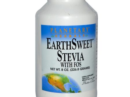 PLANETARY HERBALS - EarthSweet Stevia with FOS - 8 oz. (226.8 g) For Sale