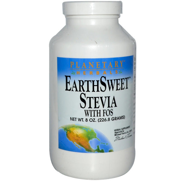 PLANETARY HERBALS - EarthSweet Stevia with FOS - 8 oz. (226.8 g) For Sale