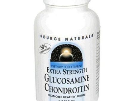 SOURCE NATURALS - Glucosamine Chondroitin, Extra Strength - 240 Tablets on Sale