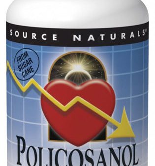 SOURCE NATURALS - Policosanol with Coenzyme Q10 10 mg - 30 Tablets Fashion