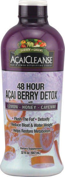 GARDEN GREENS - AcaiCleanse 48 Hour Acai Berry Detox - 32 fl. oz. (947 ml) Cheap