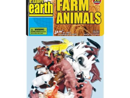 JA-RU - Farm Animals Jumbo Bag - 6 x 10 Inch For Discount