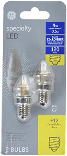 GE LED 4W CLR NL 2PK Discount