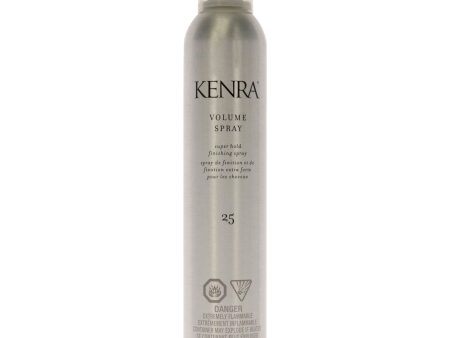 Volume Spray - 25 Super Hold Finishing Spray by Kenra for Unisex - 10 oz Hair Spray Online Hot Sale