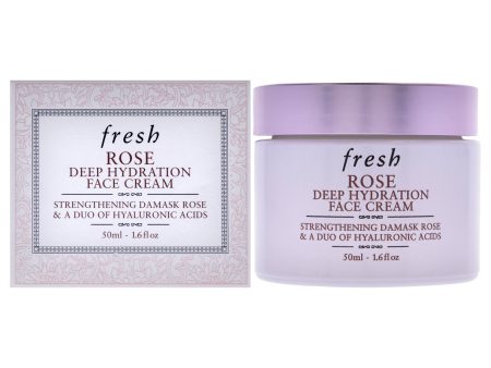 Rose Deep Hydration Face Cream by Fresh for Women - 1.6 oz Cream Online Hot Sale