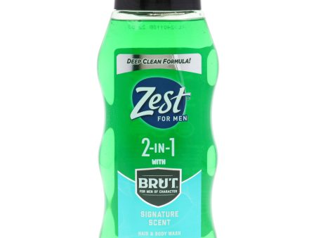 2-in-1 Hair and Body Wash - Signature Scent by Zest for Men - 20 oz Body Wash Online now