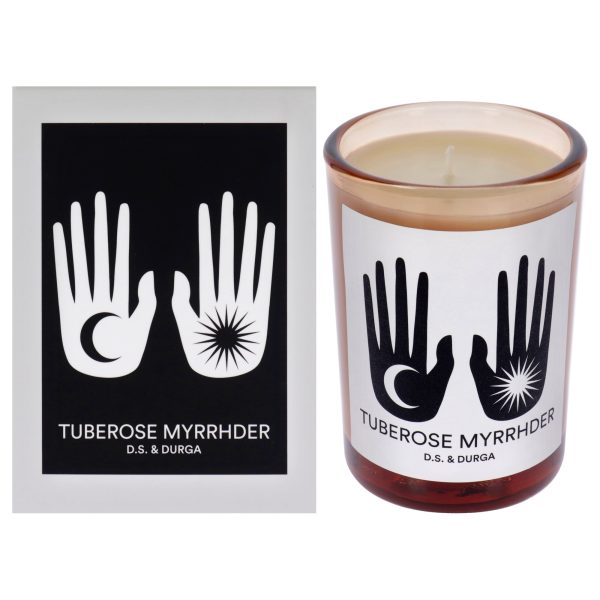 Tuberose Myrrhder by DS & Durga for Unisex - 7 oz Candle For Discount