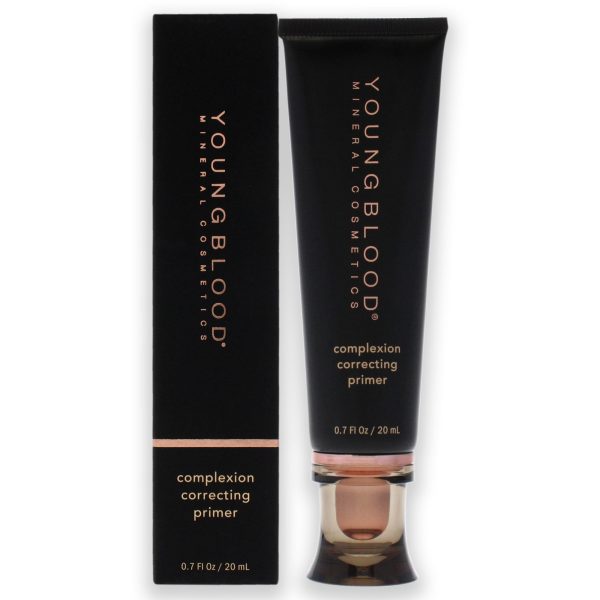 Youngblood Clean Luxury Cosmetics CC Perfecting Primer, Bare | Tinted CC Primer Primer Natural Mineral Moisturizing Color Corrector| Cruelty-Free, Paraben-Free, Vegan Fashion