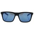 Arnette Mens Syndrome Sunglasses (AN4217) Black Matte Blue Plastic - Non-Polarized - 57mm on Sale