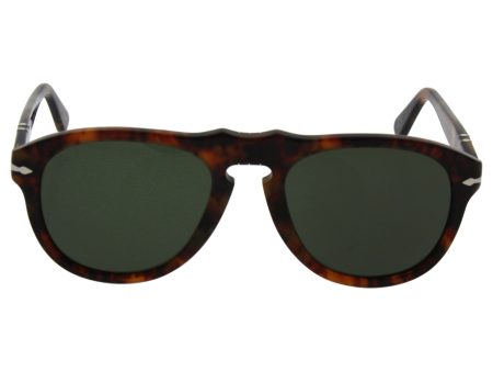 Persol PO0649 Sunglasses-108 58 Caffe  (Crystal Green Polarized Lens)-52mm on Sale