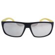 Arnette An 4225-2377 6g Burnout -Matte Black Yellow light Grey Silver Sunglasses For Men  64-15-130 mm Hot on Sale