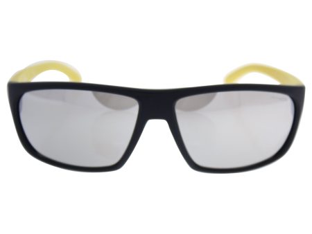 Arnette An 4225-2377 6g Burnout -Matte Black Yellow light Grey Silver Sunglasses For Men  64-15-130 mm Hot on Sale