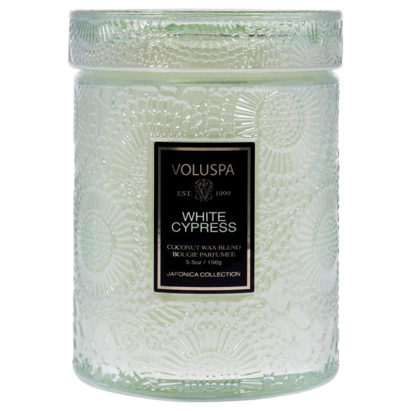 White Cypress - Small by Voluspa for Unisex - 5.5 oz Candle Online Sale