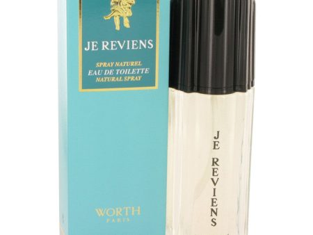 Worth Je Reviens For Women. Eau De Toilette Spray, 3.3 Ounces Online Sale