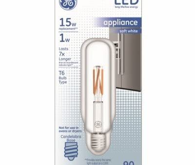 GE LED SPCL T6 E12 CLR 15W 1PK Online