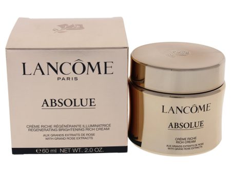 Absolue Revitalizing and Brightening Rich Cream by Lancome for Unisex - 2 oz Cream on Sale