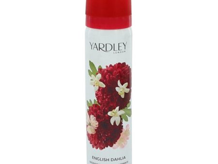 YARDLEY by Yardley , ENGLISH DAHLIA BODY SPRAY 2.6 OZ Hot on Sale