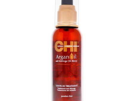 Argan Oil Plus Moringa Oil by CHI for Unisex - 3 oz Treatment Hot on Sale