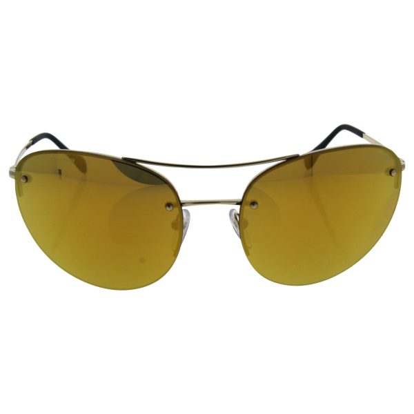 Prada Sport PS 51RS ZVN5N0 Pale Gold Sunglasses For Sale