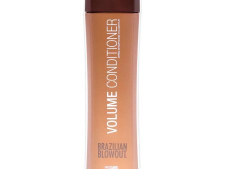 Volume Conditioner by Brazilian Blowout for Unisex - 12 oz Conditioner Discount