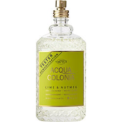 4711 ACQUA COLONIA LIME & NUTMEG by 4711 , EAU DE COLOGNE SPRAY 5.7 OZ *TESTER Fashion