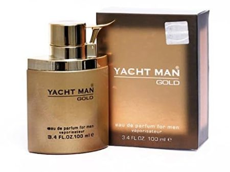 YACHT MAN GOLD by Myrurgia , EDT SPRAY 3.4 OZ For Cheap