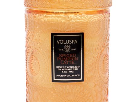 Spiced Pumpkin Latte - Small by Voluspa for Unisex - 5.5 oz Candle Sale