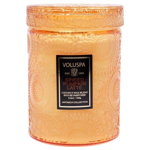 Spiced Pumpkin Latte - Small by Voluspa for Unisex - 5.5 oz Candle Sale