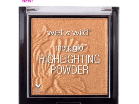 Wet n Wild MegaGlo Highlighting Powder, Highlighter Makeup, Shimmer Glow, Gold Awesome Blossom Sale