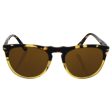 Persol Men s PO3114S Sunglasses Ebano E Oro   Brown 53mm Hot on Sale