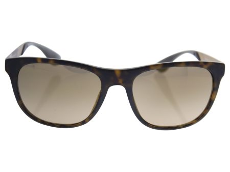 Prada Men s PR 04SS Sunglasses Matte Havana   Lt Brown Grad Lt Grey Mir Gold 57mm Cheap