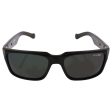 Arnette D-Street Unisex Sunglasses - 41 87 Gloss Black Fuzzy Denim Grey For Cheap