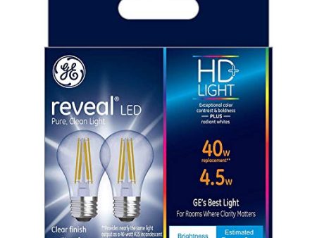 GE LED 4W-40W A15 FANCLR-2PK Hot on Sale