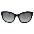 Armani Exchange AX4046S Sunglasses 815811-54 - Black Frame, Grey Gradient AX4046S-815811-54 Online now