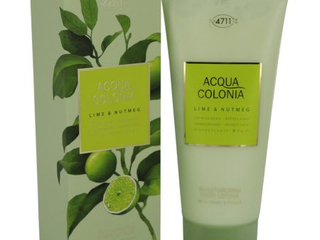 4711 Acqua Colonia Lime & Nutmeg Moisturizing Body Lotion 200ml 6.8oz Online