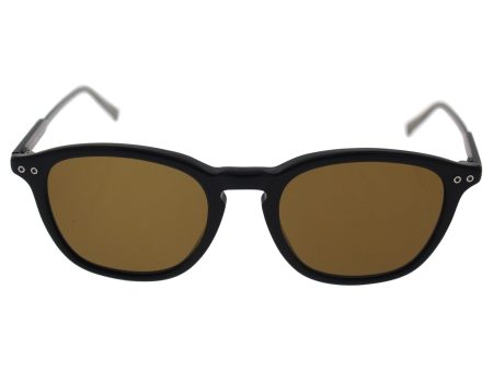 Mont Blanc - MB599S, Geometric, acetate, men, BLACK ROVIEX POLARIZED(01M), 49 19 145 For Sale