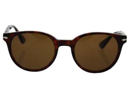 Persol Men s PO3151S Sunglasses Havana Brown Polarized 49mm Online now