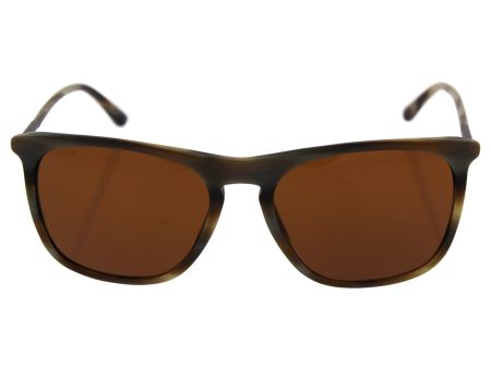 Giorgio Armani Men s AR8076-549473-55 Brown Rectangle Sunglasses Supply