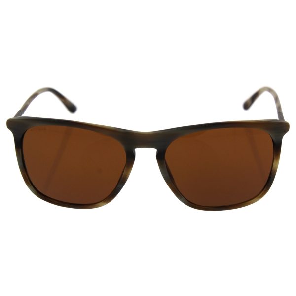 Giorgio Armani Men s AR8076-549473-55 Brown Rectangle Sunglasses Supply