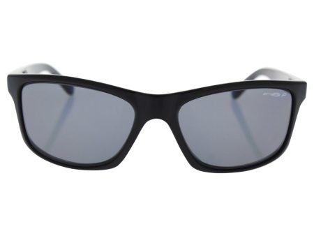 Arnette AN4192 Pipe Square Sunglasses, Black Polarized Grey, 60 mm Hot on Sale