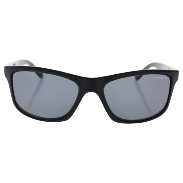 Arnette AN4192 Pipe Square Sunglasses, Black Polarized Grey, 60 mm Hot on Sale