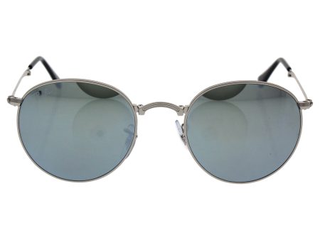 Ray-Ban Metal Man Sunglasses - Silver Frame Silver Lenses 50mm Non-Polarized Hot on Sale