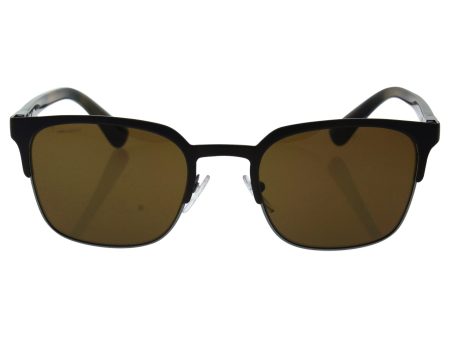 Prada PR61SS Sunglasses U6C5Y1-52 - Grey Gunmetal Frame, Polar Brown Discount